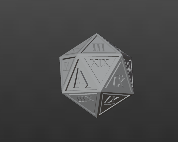 Roman numbers D20